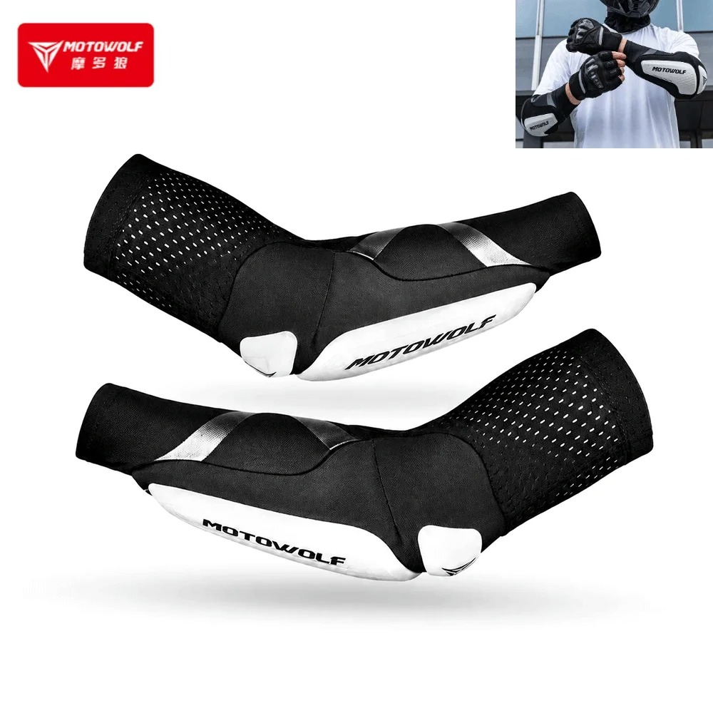 Motorcycle Elbow Pads Elastic  - огляд і ціна Mountain Biking Elbow Pads