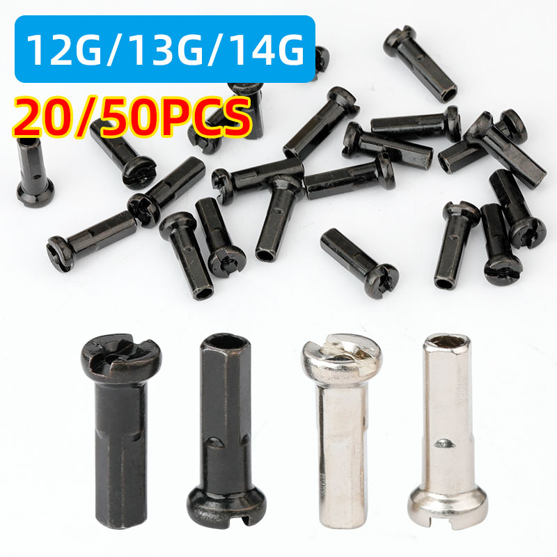 20/50PCS Copper Nipples 14G 13 - огляд і ціна Spoke Nipple Brass