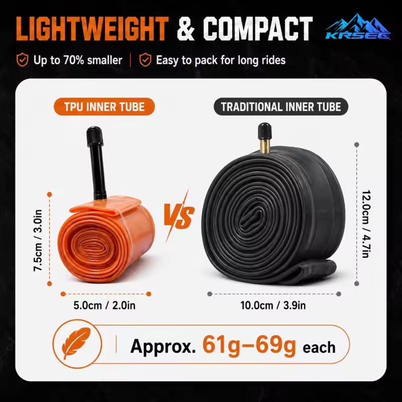 TPU Mountain Bike Inner Tube U - огляд і ціна Mountain Biking Tube