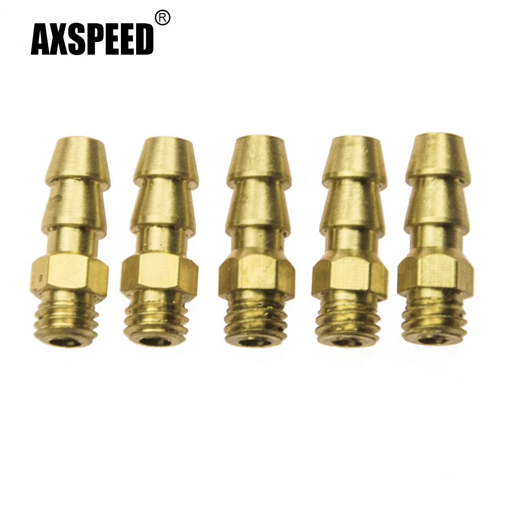 AXSPEED 5/10Pcs Brass M4/M5/M6 - огляд і ціна Spoke Nipple Brass