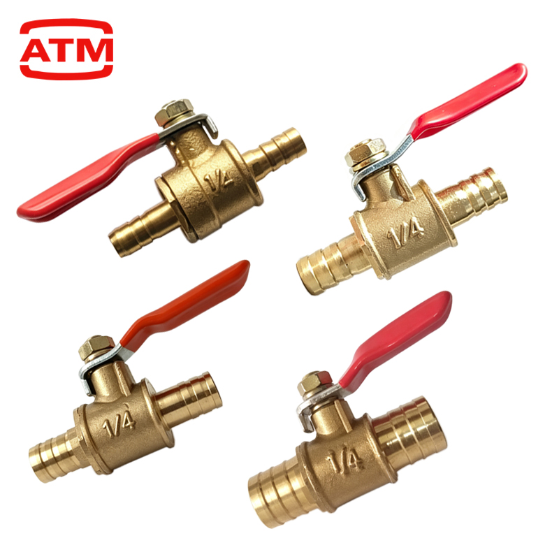 Small Red Handle Brass Shutoff - огляд і ціна Spoke Nipple Brass