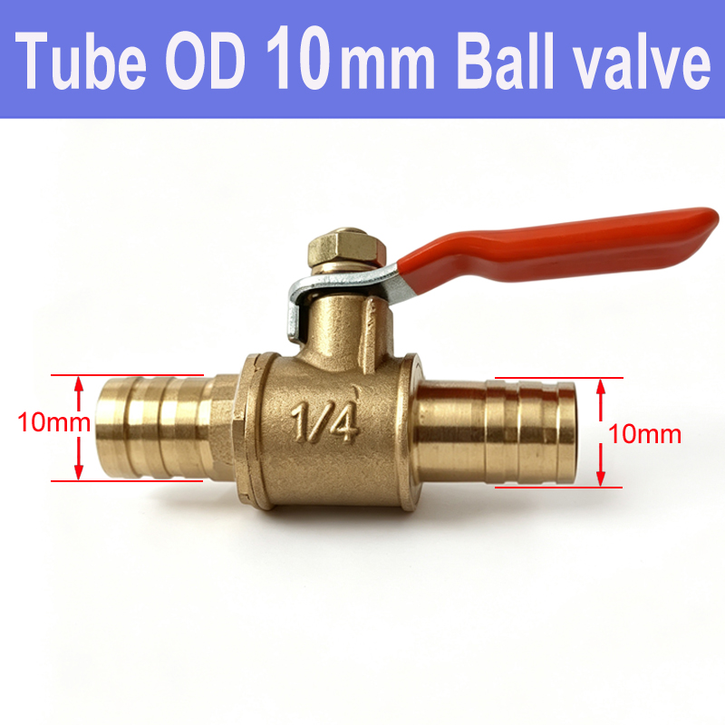 Small Red Handle Brass Shutoff - огляд і ціна Spoke Nipple Brass