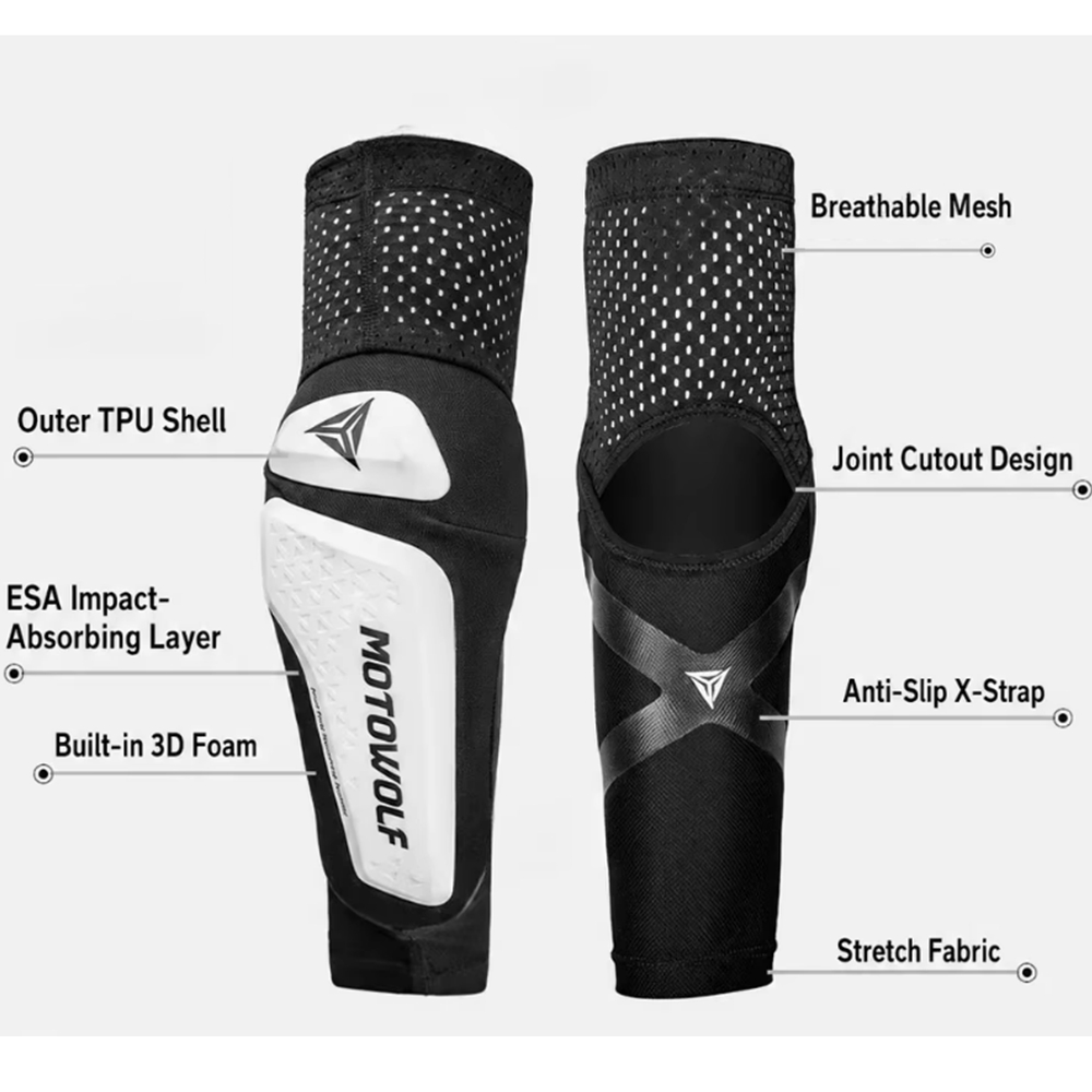 Motorcycle Elbow Pads MTB Elbo - огляд і ціна Mountain Biking Elbow Pads