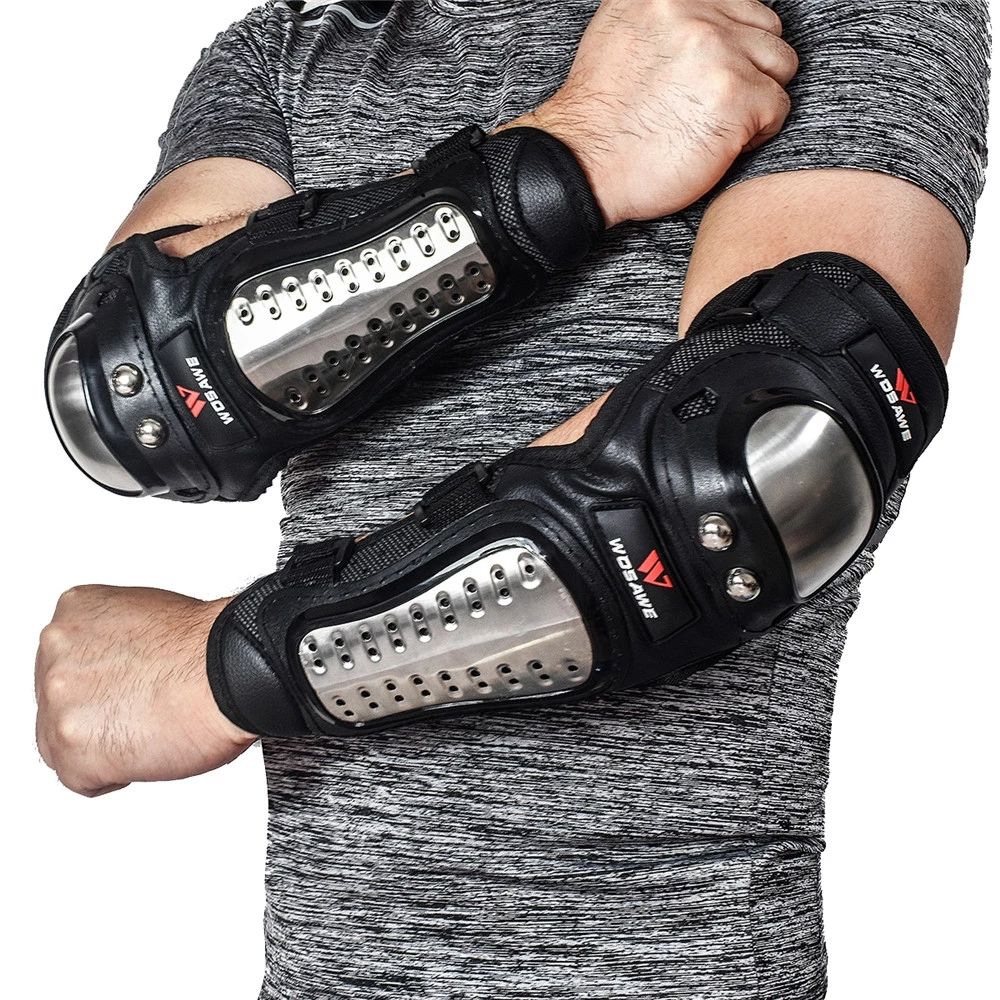 Motorcycle Knee Protector Moto - огляд і ціна Mountain Biking Elbow Pads