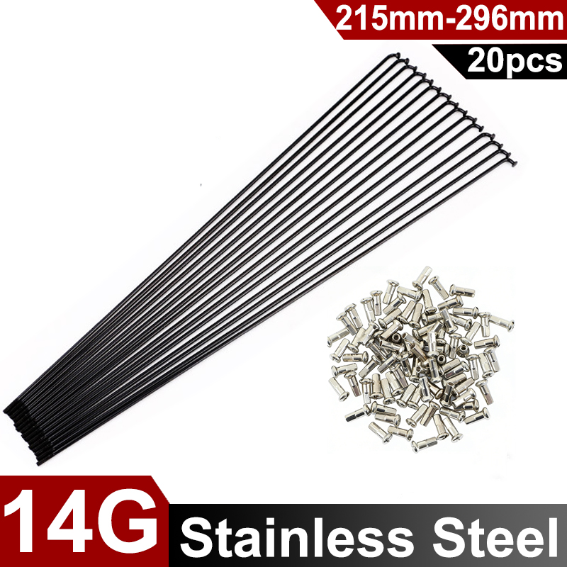 20Pcs 14G 2.0mm Stainless Stee - огляд і ціна Spoke Nipple Brass